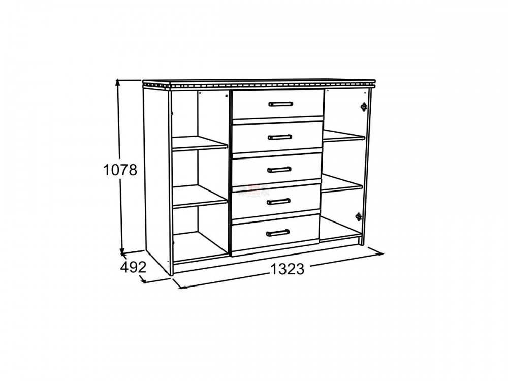 Фант мебель ольга 19 комод