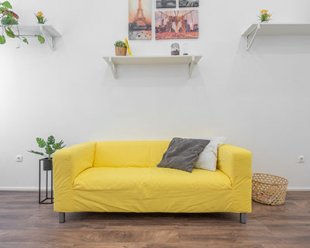 Мебель в желтых тонах – вызов стандартным решениям в Нижних Сергах - nizhnie-sergi.magazinmebel.ru | фото