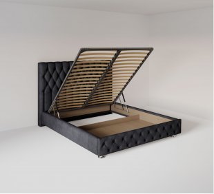 Кровать Версаль 1.4 м с подъемным механизмом в Нижних Сергах - nizhnie-sergi.magazinmebel.ru | фото - изображение 5
