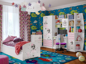Детская комната Юниор-2 Мальвина в Нижних Сергах - nizhnie-sergi.magazinmebel.ru | фото