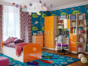 Детская комната Юниор-2 Оранжевый металлик в Нижних Сергах - nizhnie-sergi.magazinmebel.ru | фото