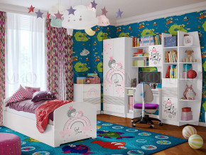 Детская комната Юниор-2 Принцесса 1 в Нижних Сергах - nizhnie-sergi.magazinmebel.ru | фото