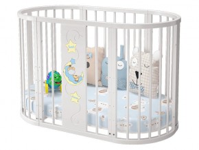 Детская кроватка белая Эстель в Нижних Сергах - nizhnie-sergi.magazinmebel.ru | фото