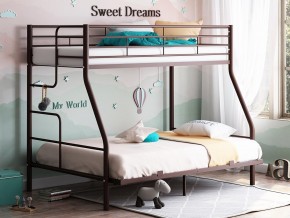 Двухъярусная кровать Гранада-3 140 коричневый в Нижних Сергах - nizhnie-sergi.magazinmebel.ru | фото