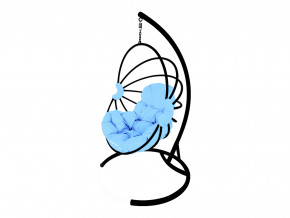 Кокон Веер без ротанга голубая подушка в Нижних Сергах - nizhnie-sergi.magazinmebel.ru | фото