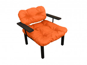 Кресло Дачное оранжевая подушка в Нижних Сергах - nizhnie-sergi.magazinmebel.ru | фото