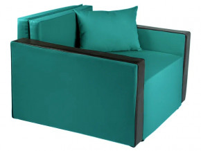 Кресло-кровать Милена с подлокотниками рогожка emerald в Нижних Сергах - nizhnie-sergi.magazinmebel.ru | фото