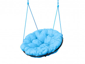 Кресло Папасан подвесное голубая подушка в Нижних Сергах - nizhnie-sergi.magazinmebel.ru | фото