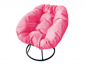 Кресло Пончик без ротанга розовая подушка в Нижних Сергах - nizhnie-sergi.magazinmebel.ru | фото - изображение 1