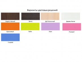 Кровать чердак Малыш 80х180 Белое дерево, Ирис в Нижних Сергах - nizhnie-sergi.magazinmebel.ru | фото - изображение 2