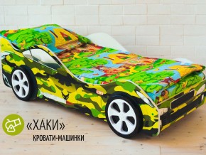 Кровать детская машина Хаки в Нижних Сергах - nizhnie-sergi.magazinmebel.ru | фото - изображение 2