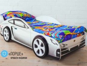 Кровать детская машинка Порше в Нижних Сергах - nizhnie-sergi.magazinmebel.ru | фото - изображение 2