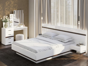 Кровать двойная Соло 1600 Белый в Нижних Сергах - nizhnie-sergi.magazinmebel.ru | фото - изображение 2