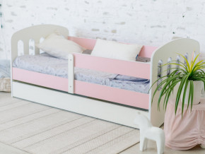 Кровать Малыш с ящиком розовый в Нижних Сергах - nizhnie-sergi.magazinmebel.ru | фото