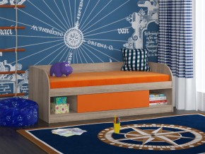 Кровать Соня 4 сонома-оранжевый в Нижних Сергах - nizhnie-sergi.magazinmebel.ru | фото - изображение 1