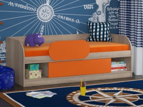 Кровать Соня 4 сонома-оранжевый в Нижних Сергах - nizhnie-sergi.magazinmebel.ru | фото - изображение 3