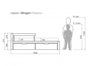 Кровать Svogen classic с ящиками и бортиком бежево-белый в Нижних Сергах - nizhnie-sergi.magazinmebel.ru | фото - изображение 2