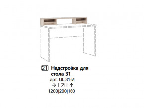 Надстройка для стола 31 (Полка) в Нижних Сергах - nizhnie-sergi.magazinmebel.ru | фото
