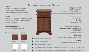 Спальня Кентаки каштан в Нижних Сергах - nizhnie-sergi.magazinmebel.ru | фото - изображение 2