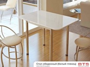 Стол обеденный белый глянец в Нижних Сергах - nizhnie-sergi.magazinmebel.ru | фото