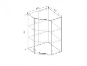 ВУП960 Модуль верхний Угловой МВУ9 в Нижних Сергах - nizhnie-sergi.magazinmebel.ru | фото