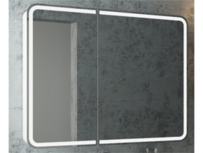 Зеркальный шкаф Mario 80х80 см MySpace LED подсветка в Нижних Сергах - nizhnie-sergi.magazinmebel.ru | фото